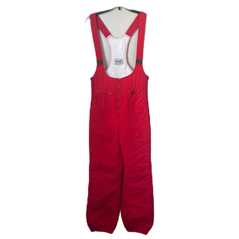 Vintage Fera snow bib size 10 snow snowboard ski jumpsuit outdoor sporty pant